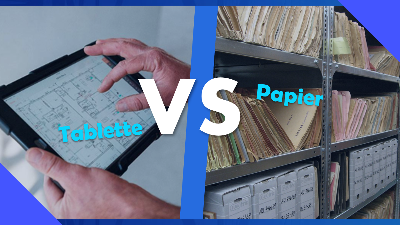 Tablette VS Papier